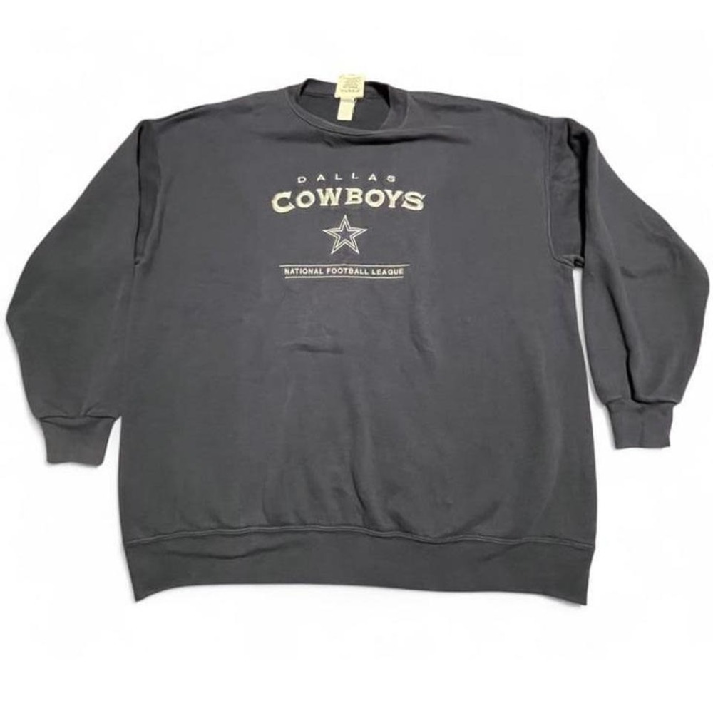Vintage Dallas Cowboys Lee Sport Sweatshirt XXL Navy‎ Blue – NFL Crewneck